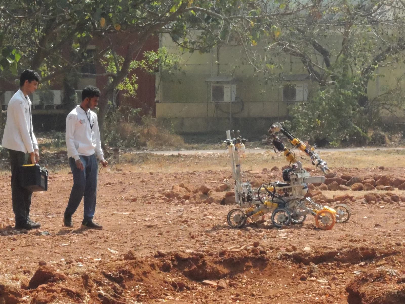 Rover field testing